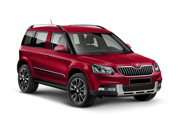 Skoda Yeti Outdoor Цвет: Красный Ruby Red металлик