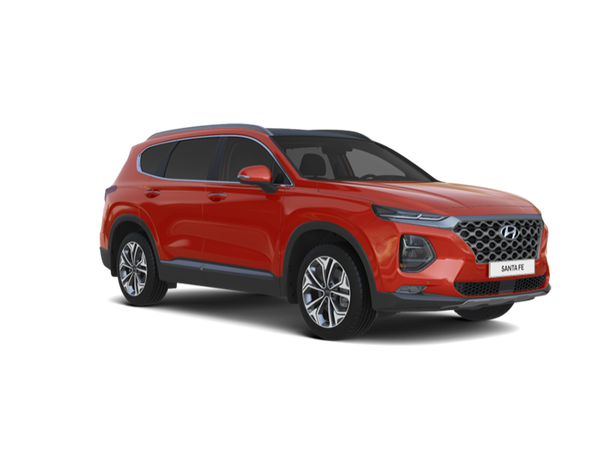 Hyundai Santa Fe Новый Цвет: Красно-Оранжевый (Lava Orange)