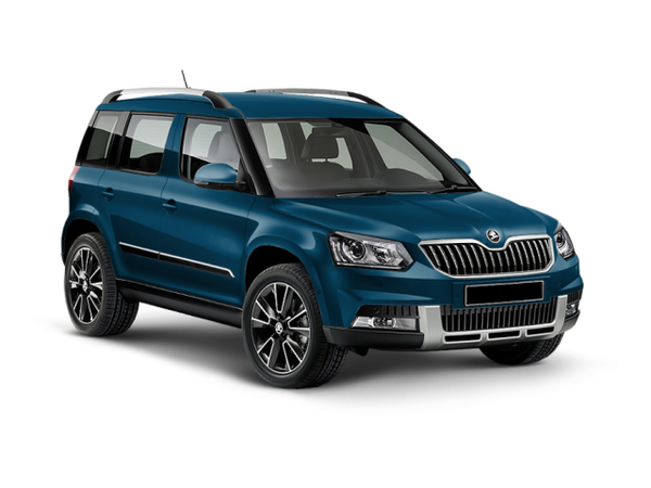 Skoda Yeti Outdoor Цвет: Синий Storm Blue металлик